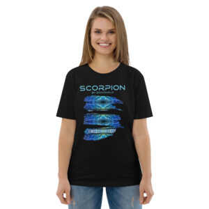T-shirt Astrologique Femme en coton biologique - Scorpion