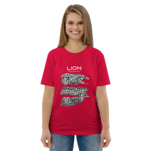 T-shirt Femme en coton biologique - Lion