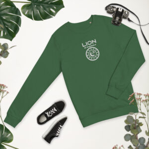 Sweat écologique unisexe Brodé – Lion