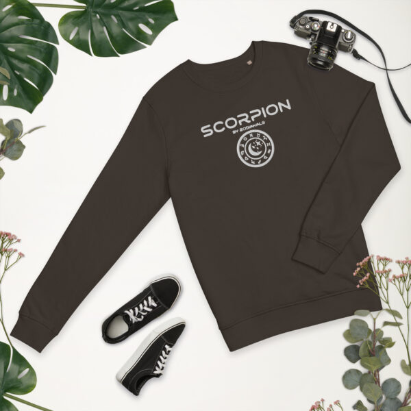 Sweat écologique unisexe Brodé – Scorpion