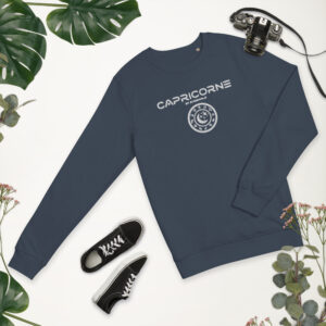 Sweat écologique unisexe Brodé – Capricorne