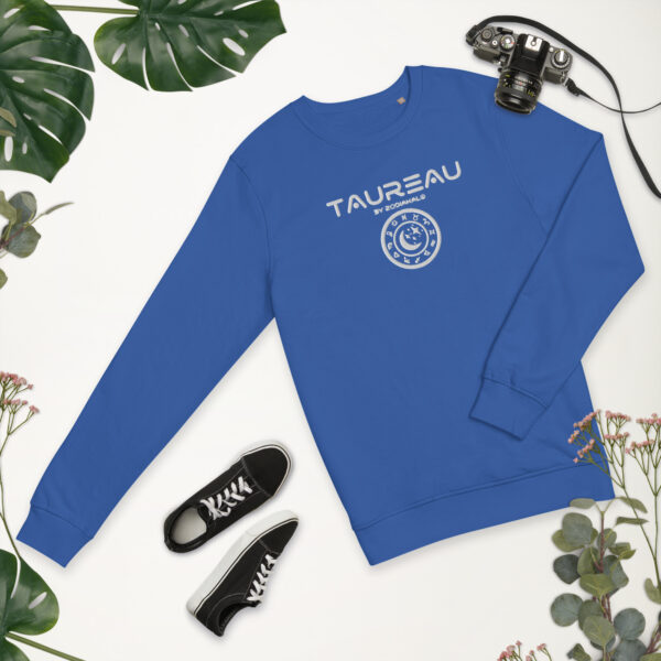 Sweat écologique unisexe Brodé – Taureau