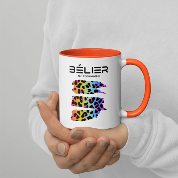 Mug à Intérieur Coloré - Bélier