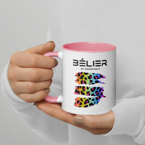 Mug à Intérieur Coloré - Bélier