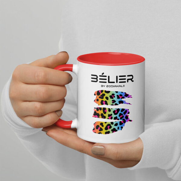 Mug à Intérieur Coloré - Bélier
