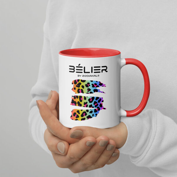 Mug à Intérieur Coloré - Bélier
