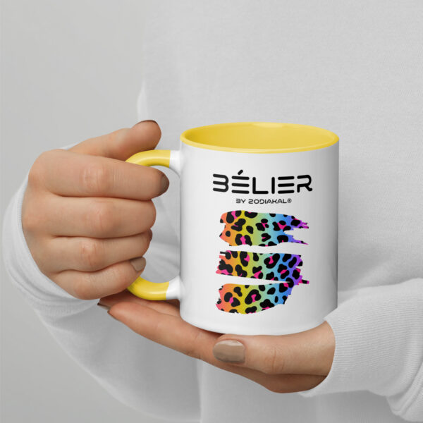 Mug à Intérieur Coloré - Bélier