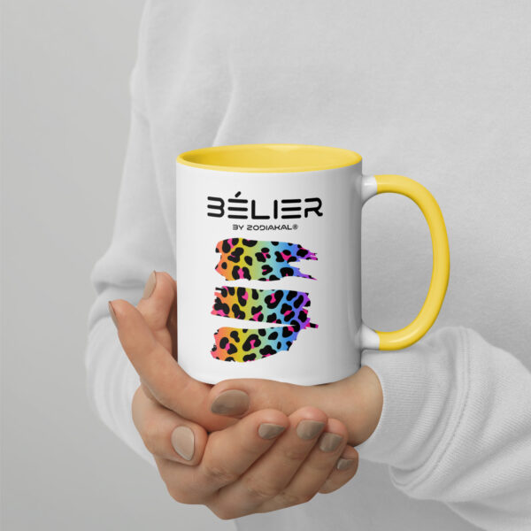 Mug à Intérieur Coloré - Bélier
