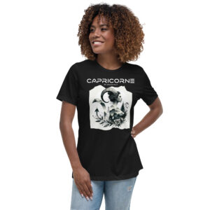 T-shirt Décontracté pour Femme - Capricorne