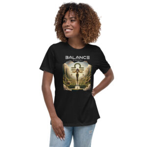 T-shirt Décontracté pour Femme - Balance