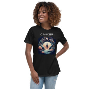 T-shirt Décontracté pour Femme - Cancer