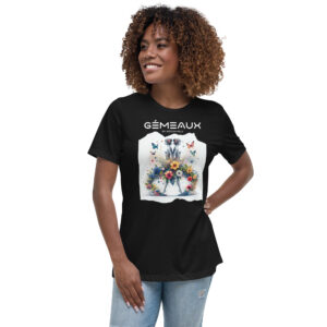 T-shirt Décontracté pour Femme - Gémeaux