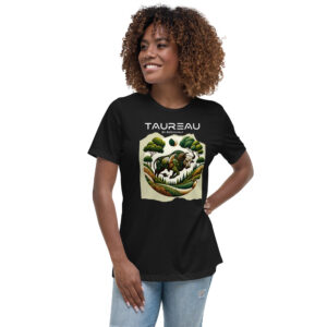T-shirt Décontracté pour Femme - Taureau