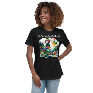 T-shirt Décontracté pour Femme - Capricorne