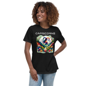 T-shirt Décontracté pour Femme - Capricorne