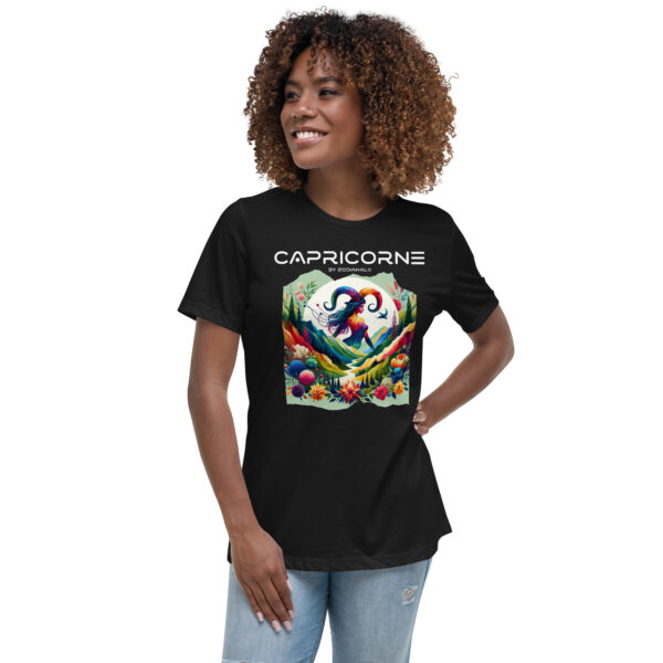 T-shirt Décontracté pour Femme - Capricorne