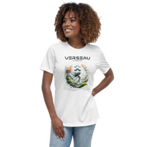 T-shirt Décontracté pour Femme - Verseau