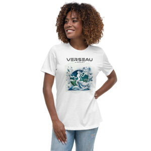 T-shirt Décontracté pour Femme - Verseau