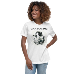 T-shirt Décontracté pour Femme - Capricorne