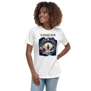T-shirt Décontracté pour Femme - Cancer