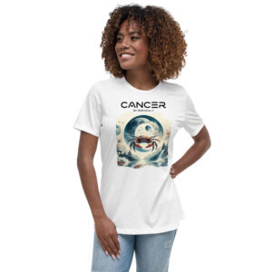 T-shirt Décontracté pour Femme - Cancer