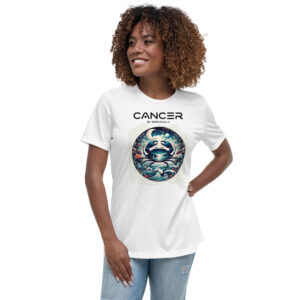 T-shirt Décontracté pour Femme - Cancer