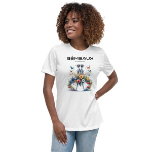 T-shirt Décontracté pour Femme - Gémeaux