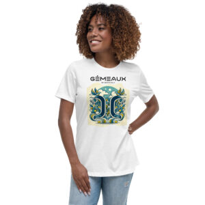 T-shirt Décontracté pour Femme - Gémeaux