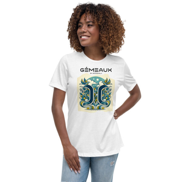 T-shirt Décontracté pour Femme - Gémeaux