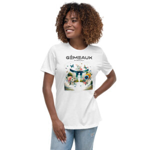 T-shirt Décontracté pour Femme - Gémeaux