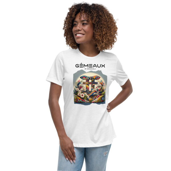 T-shirt Décontracté pour Femme - Gémeaux