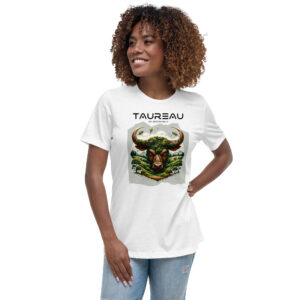 T-shirt Décontracté pour Femme - Taureau