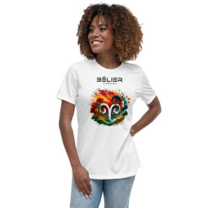 T-shirt Décontracté pour Femme - Bélier