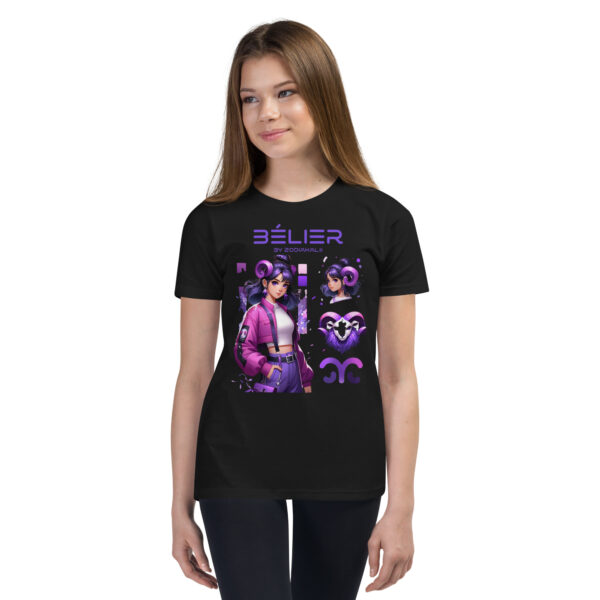 T-shirt à Manches Courtes pour Adolescent – Bélier