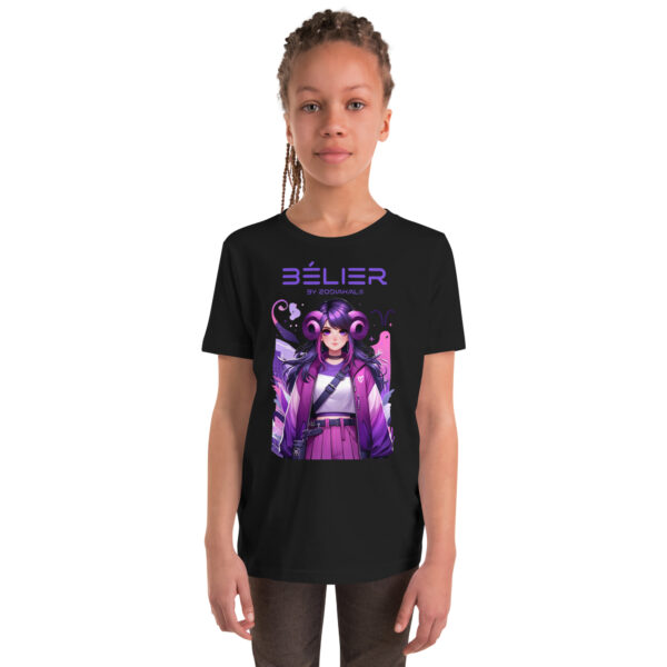 T-shirt à Manches Courtes pour Adolescent – Bélier
