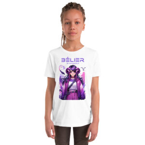T-shirt à Manches Courtes pour Adolescent – Bélier