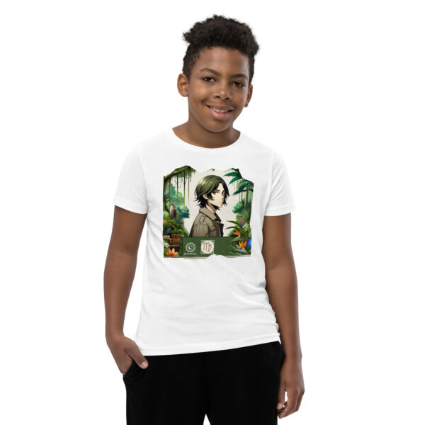 T-shirt à Manches Courtes pour Adolescent – VIERGE