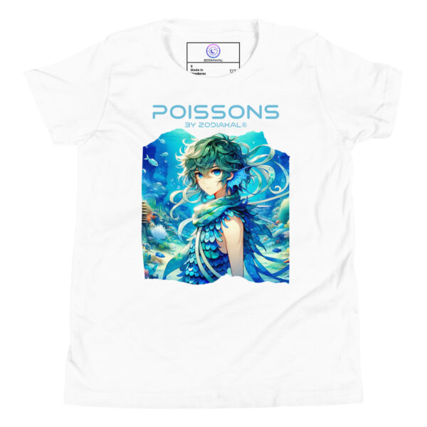 T-shirt à Manches Courtes pour Adolescent – POISSONS