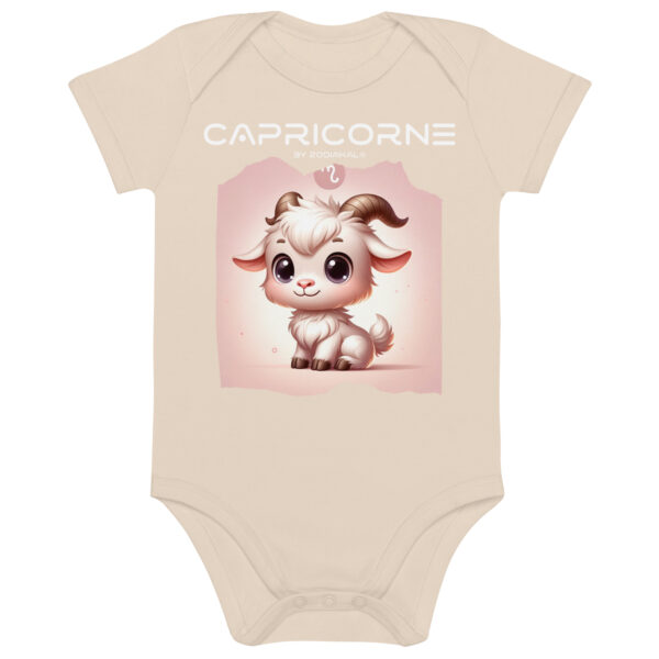 Body en coton bio bébé - Capricorne