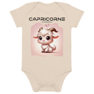 Body en coton bio bébé - Capricorne