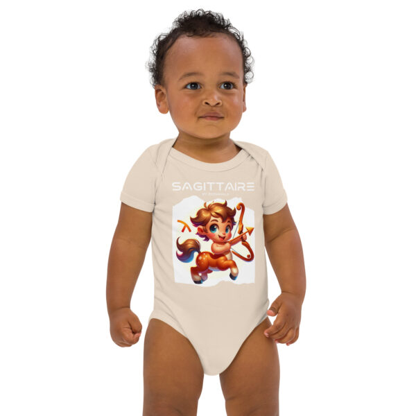 Body en coton bio bébé - Sagittaire