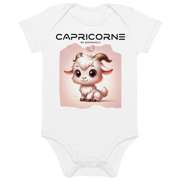 Body en coton bio bébé - Capricorne