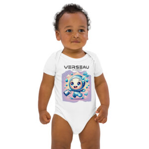 Body bébé personnalisé coton bio verseau