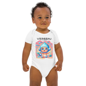 Body bébé personnalisé coton bio verseau