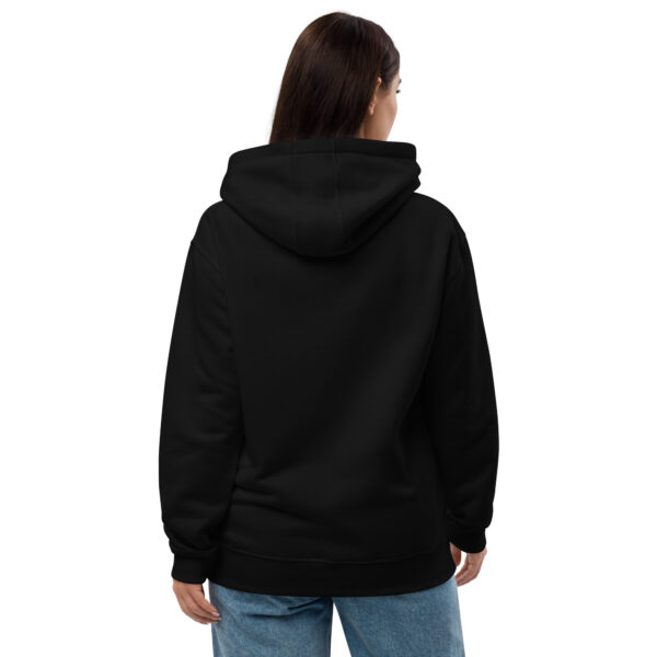 Sweat à capuche Premium Brodé eco friendly – Série Noire | Lion