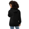 Sweat à capuche Premium Brodé eco friendly – Série Noire | Cancer