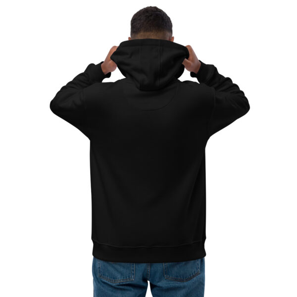 Sweat à capuche Premium Brodé eco friendly – Série Noire | Cancer