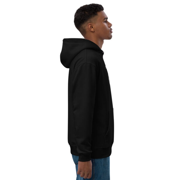 Sweat à capuche Premium Brodé eco friendly – Série Noire | Scorpion