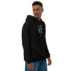 Sweat à capuche Premium Brodé eco friendly – Série Noire | Vierge