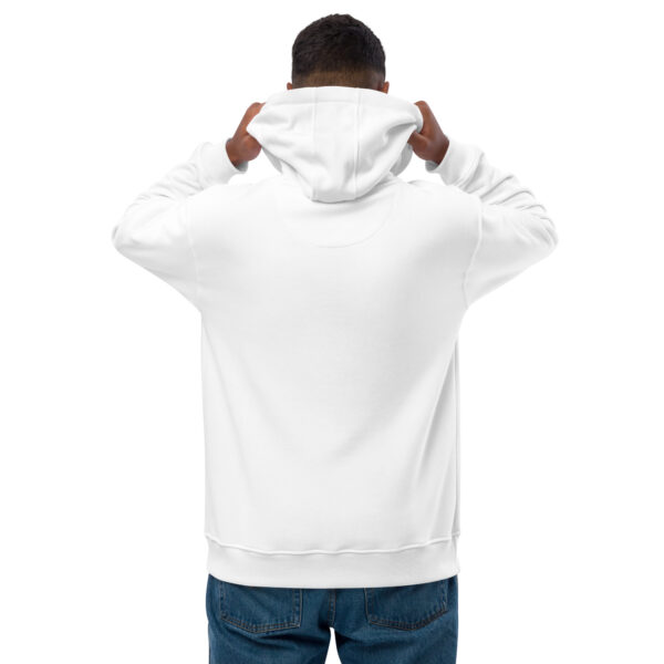 Sweat à capuche Premium Brodé eco friendly – Série Blanche | Lion